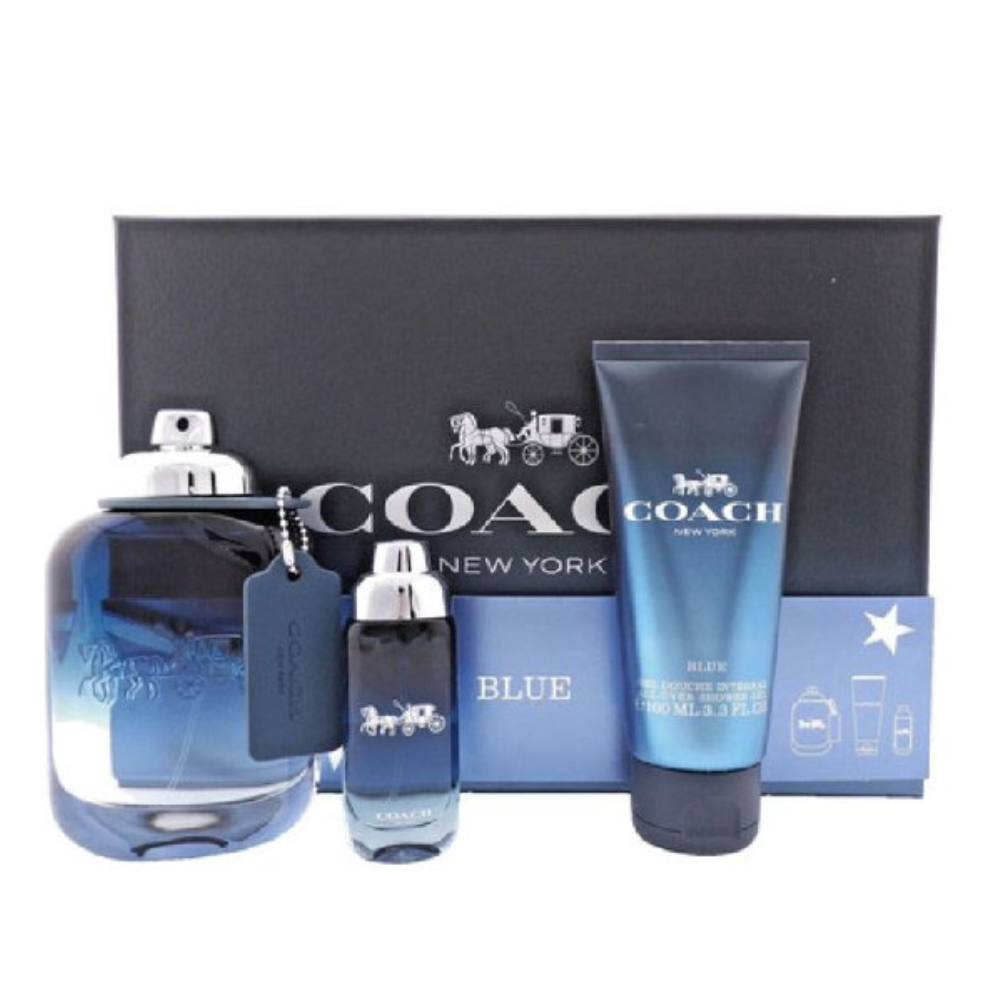 للرجال + أول-أوفر جل استحمام من Coach Eau de Toilette 3 sets