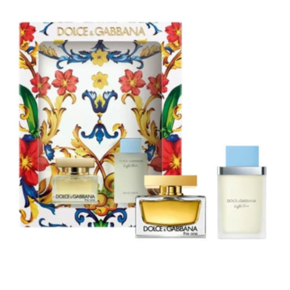 للنساء ميني (ذا وان + لايت بلو) من Dolce & Gabbana Eau de…