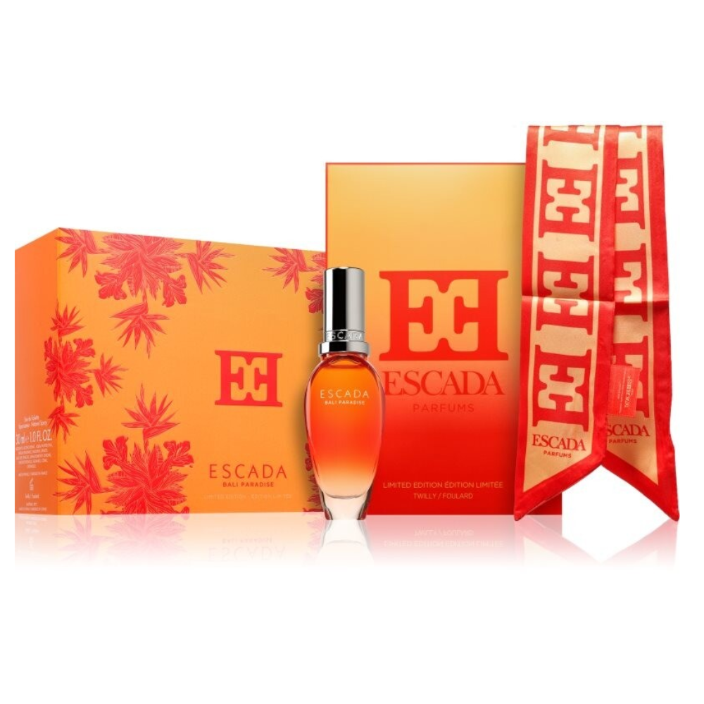 Bali Paradise Limited Edition + Twilly Scarf by Escada Ea…
