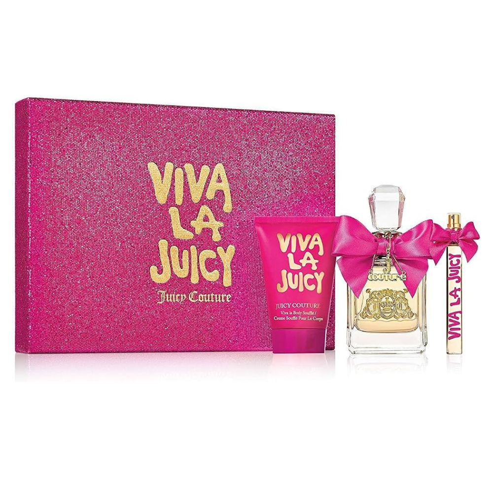 فيفا لا جويساي + سوفليه للجسم من Juicy Couture Eau de Par…