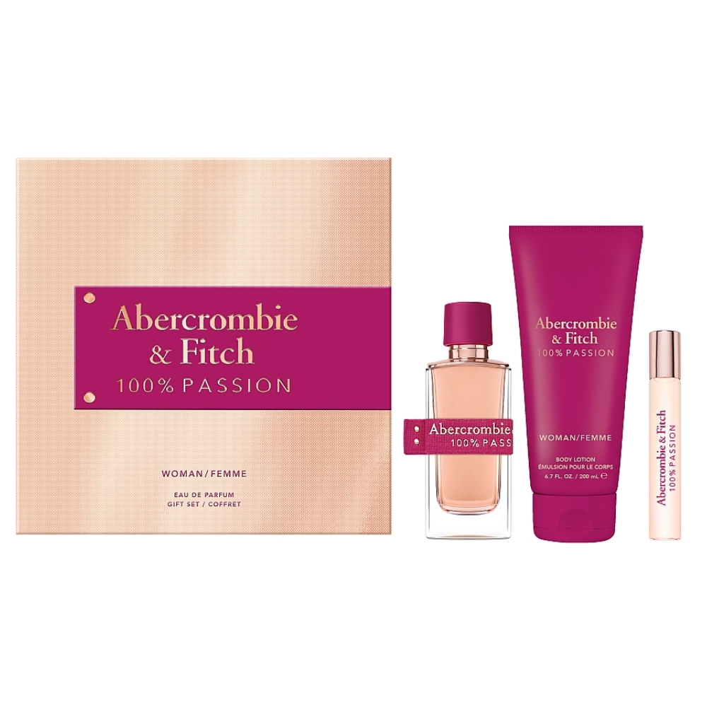 Buy Abercrombie & Fitch 100% Passion Women Gift Set