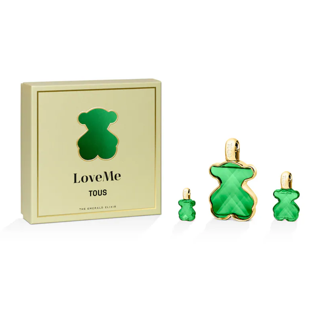 لاف مي ذا يميرالد إليكسير من Tous Parfum 3 sets | الإمارات