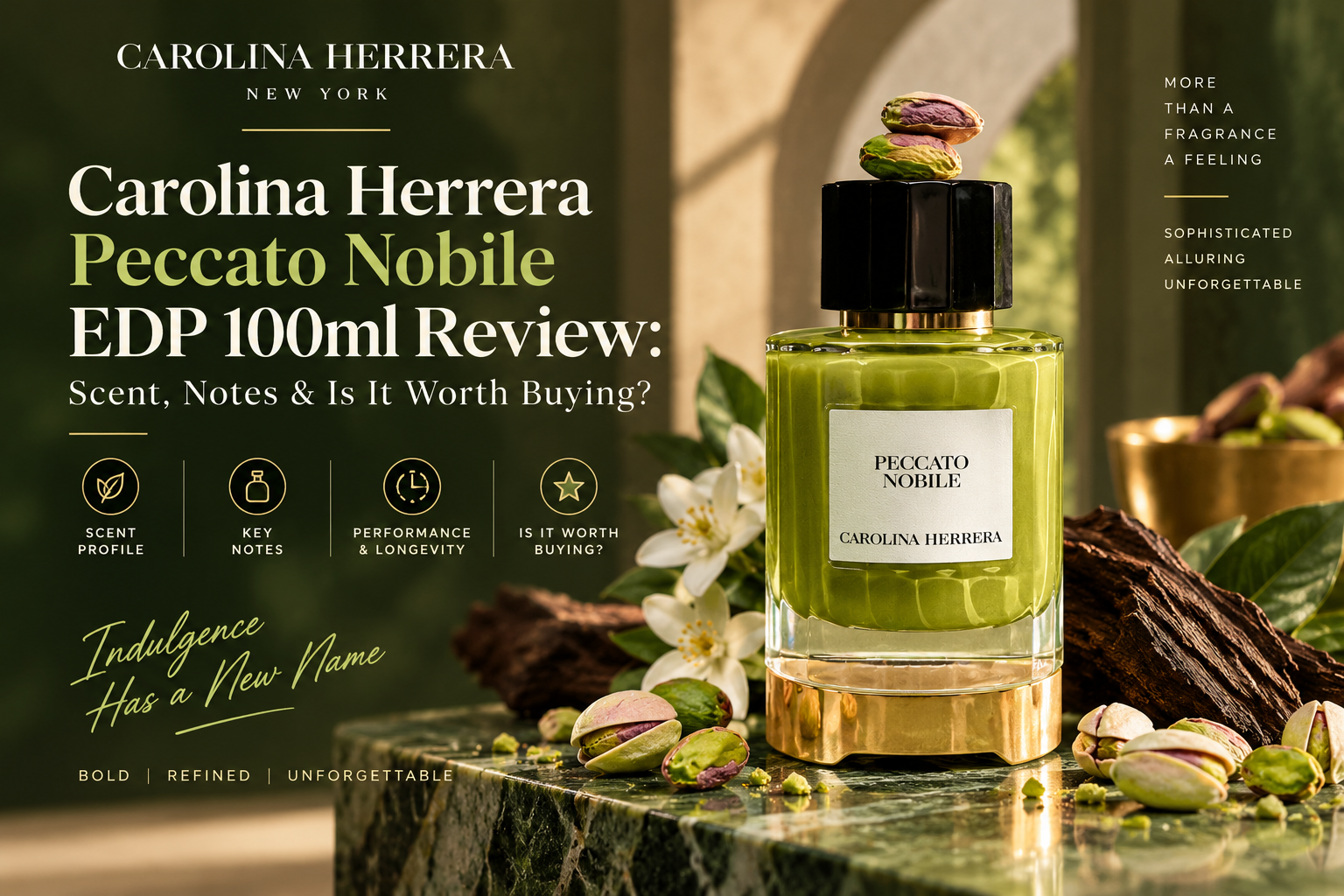 Carolina Herrera Peccato Nobile EDP 100ml Review: Scent, Notes & Is It Worth Buying?