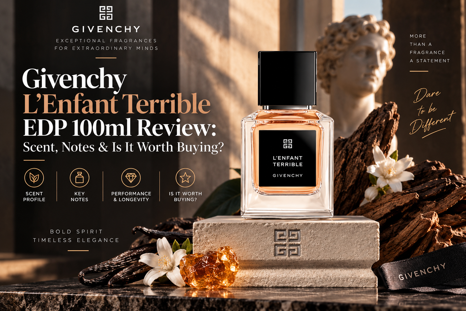 مراجعة عطر Givenchy L’Enfant Terrible EDP 100ml: الرائحة، المكونات وهل يستحق الشراء؟