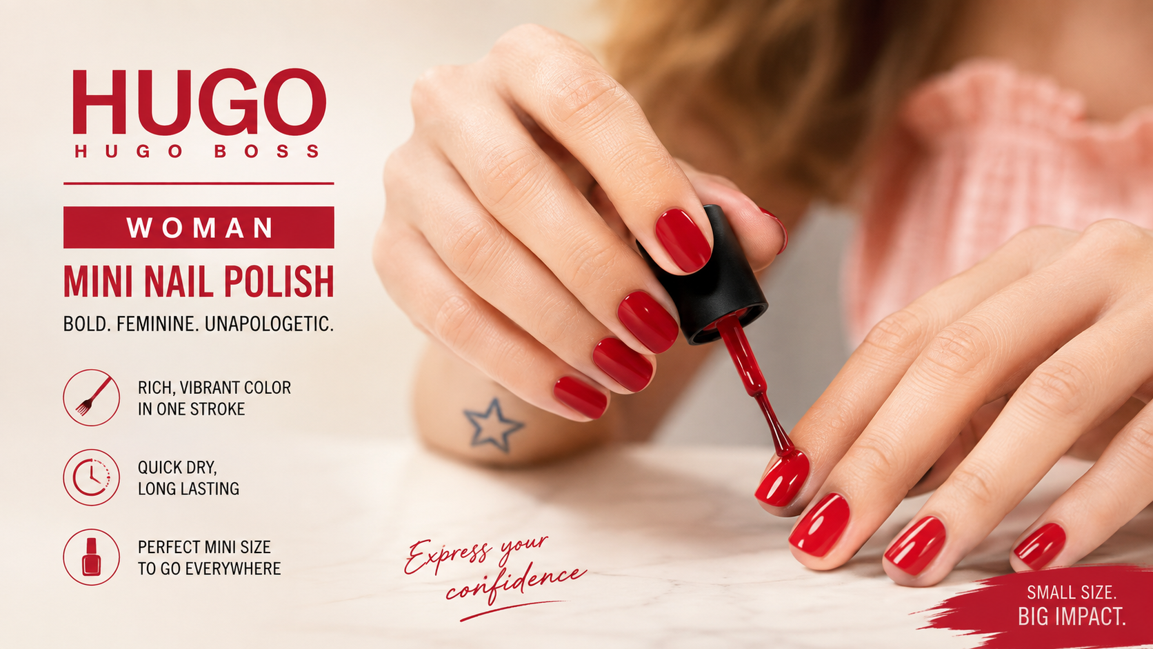 Hugo Boss Hugo Woman Mini Nail Polish 4.5ml Review: Color, Finish & Is It Worth Buying?