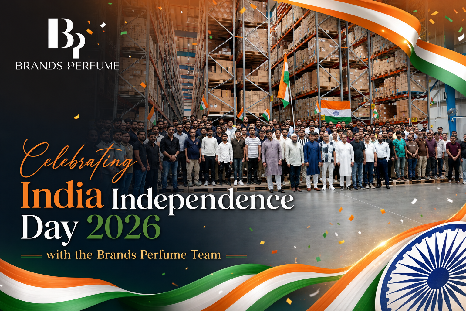 Celebrating India Independence Day 2026 with the Brands Perfume Team