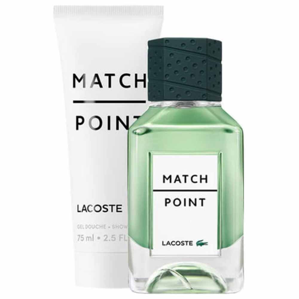 ماتش بوينت + جل استحمام من Lacoste Eau de Toilette 50 ml…