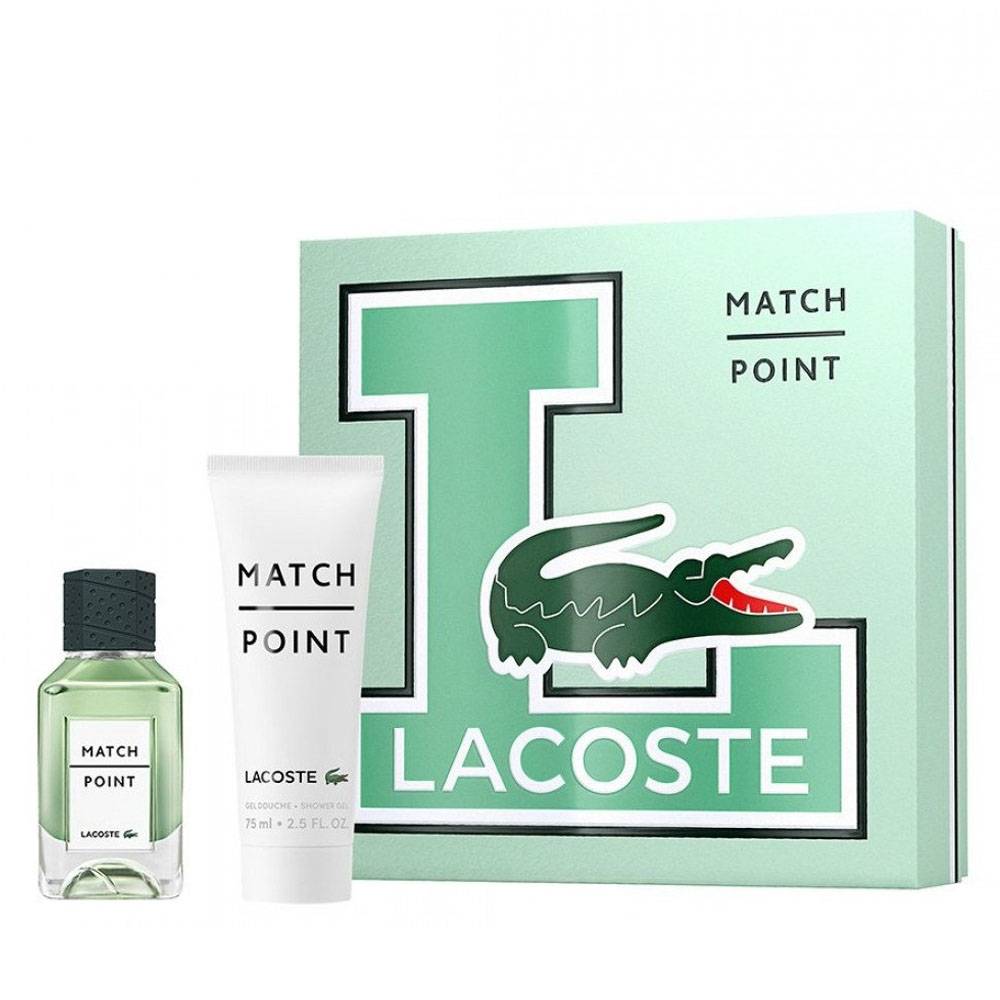 Match Point + Shower Gel by Lacoste Eau de Toilette 50 ml…