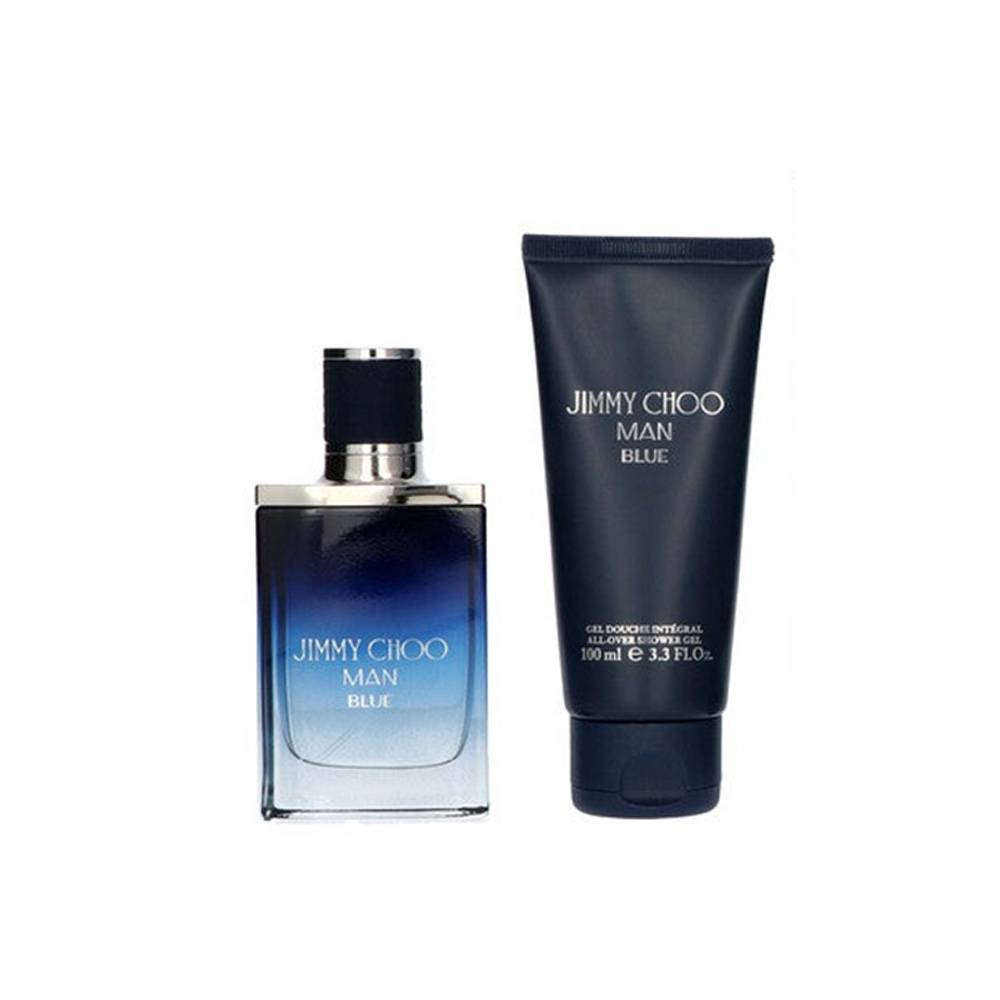Man Blue + Shower Gel by Jimmy Choo Eau de Toilette 50 ml…