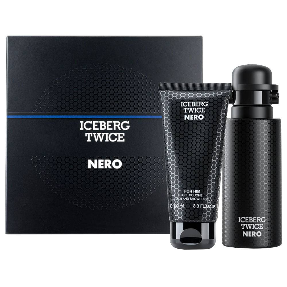 Twice Nero + Shower Gel by Iceberg Eau de Toilette 125 ml…