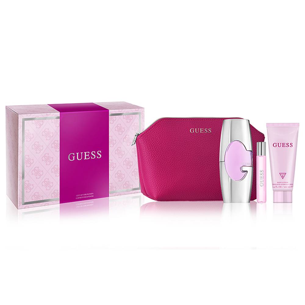Pink + Body Lotion + Pouch
