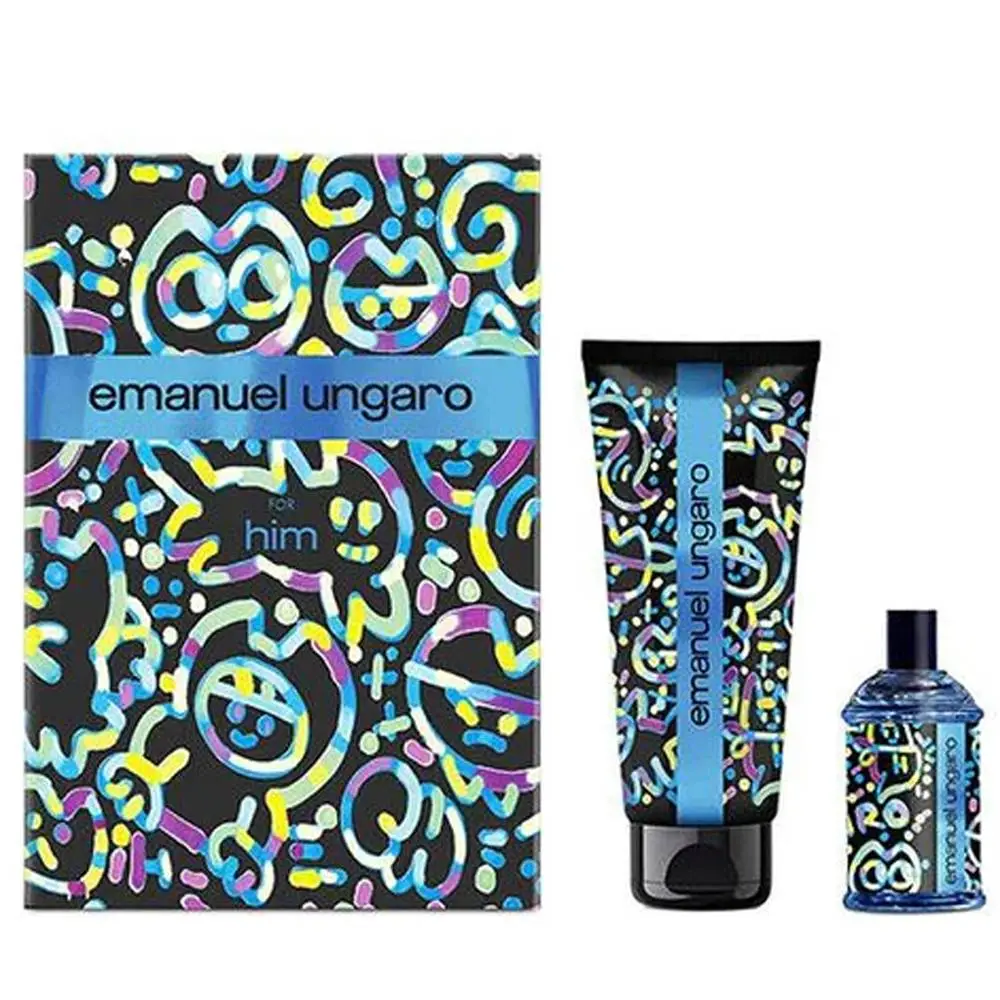 ونغارو + شامبو وجل استحمام من Emanuel Ungaro Eau de Toile…