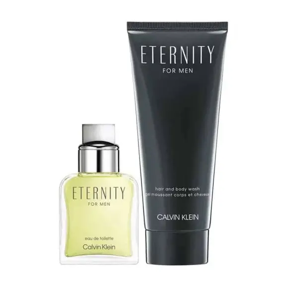 إترنيتي + غسول للشعر والجسم من Calvin Klein Eau de Toilet…