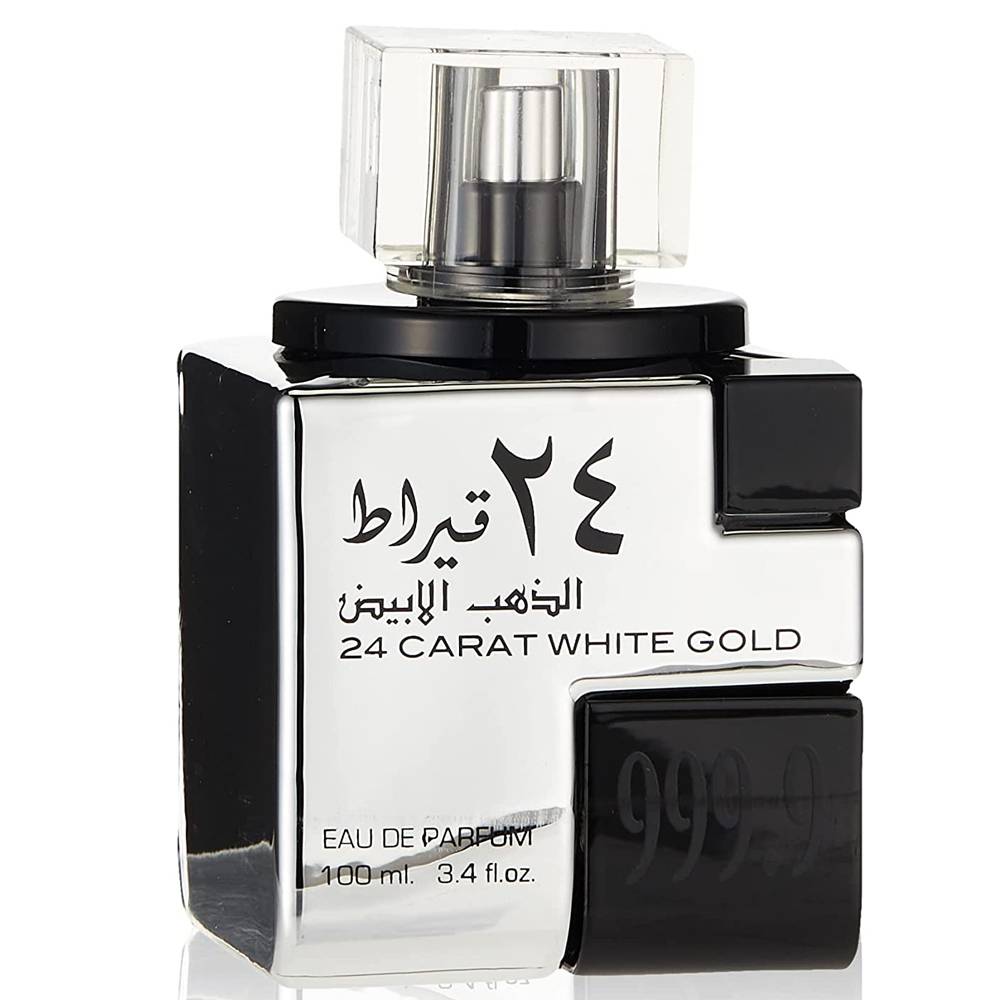 24 Carat White Gold by Lattafa Eau de Parfum 100 ml | UAE