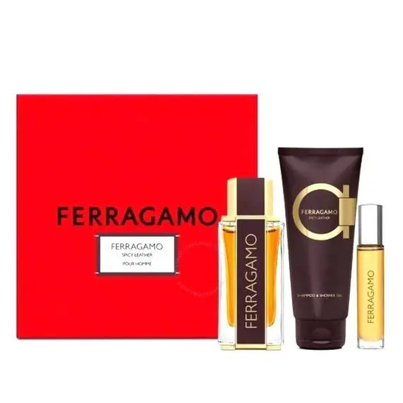 Salvatore Ferragamo فيراغامو سبيساي ليذر + لوشن للجسم 100…
