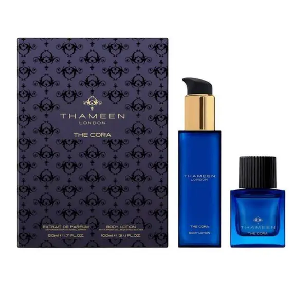 تريجر كوليكشن ذا كورا + لوشن للجسم من Thameen Eau de Parf…
