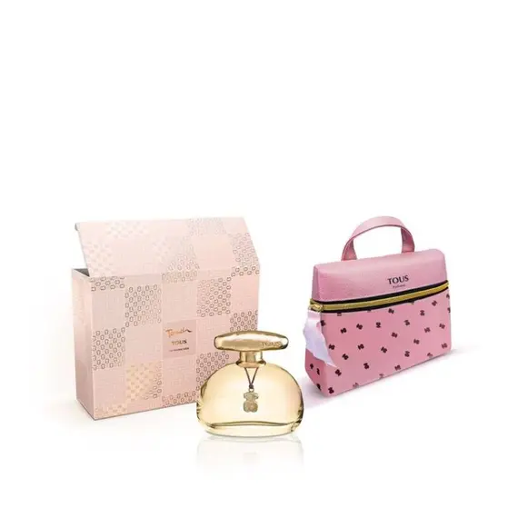 جولد + حقيبة تجميل من Tous Eau de Parfum 90 ml | الإمارات