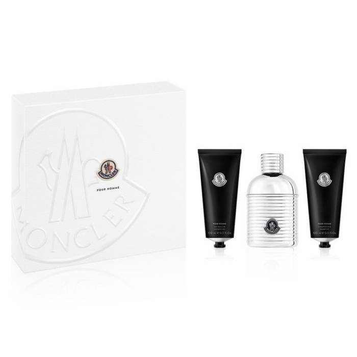 Pour Homme + Shower Gel + Shampoo by Moncler Eau de Parfu…