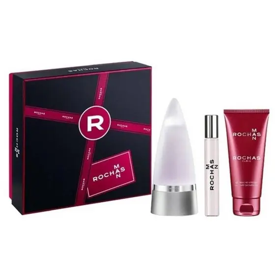 Man Rochas + Shower Gel by Rochas Eau de Toilette 100 ml…