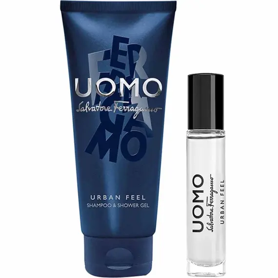 Uomo Urban Feel Mini + Shampoo & Shower Gel by Salvatore…
