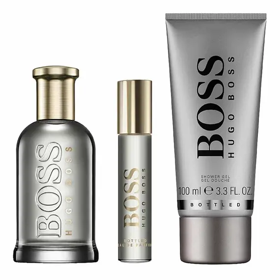 بوس بوتلد + جل استحمام من Hugo Boss Eau de Parfum 100 ml…