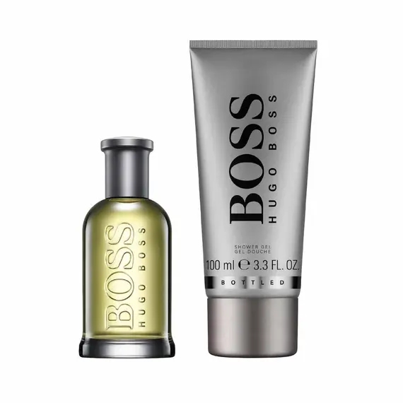 بوس بوتلد + جل استحمام من Hugo Boss Eau de Toilette 50 ml…