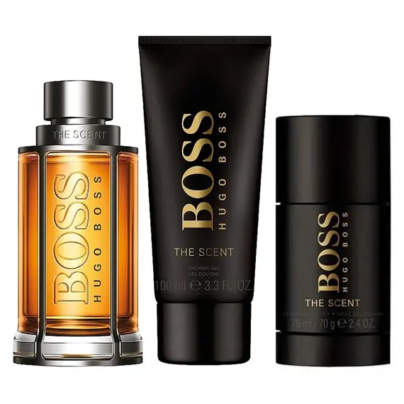 بوس ذا سسينت + جل استحمام + ديو ستيك من Hugo Boss Eau de…