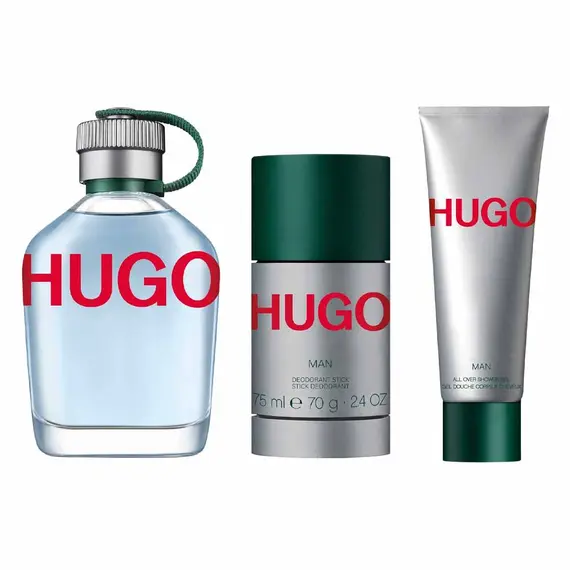 Hugo Man + Deo Stick + Shower Gel by Hugo Boss Eau de Toi…