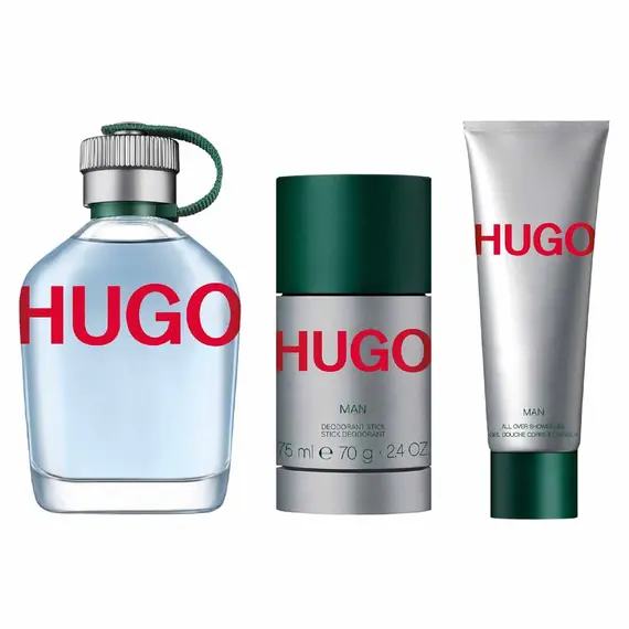 Hugo Man + Deo Stick + Shower Gel by Hugo Boss Eau de Toi…