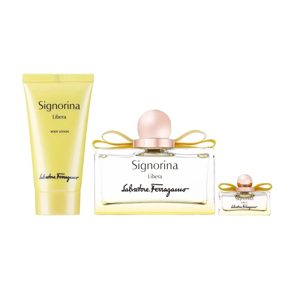 سينيورينا ليبيرا + لوشن للجسم من Salvatore Ferragamo Eau…