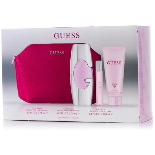 Guess Pink + Body Lotion + Pouch 75 ml | Brands Perfume