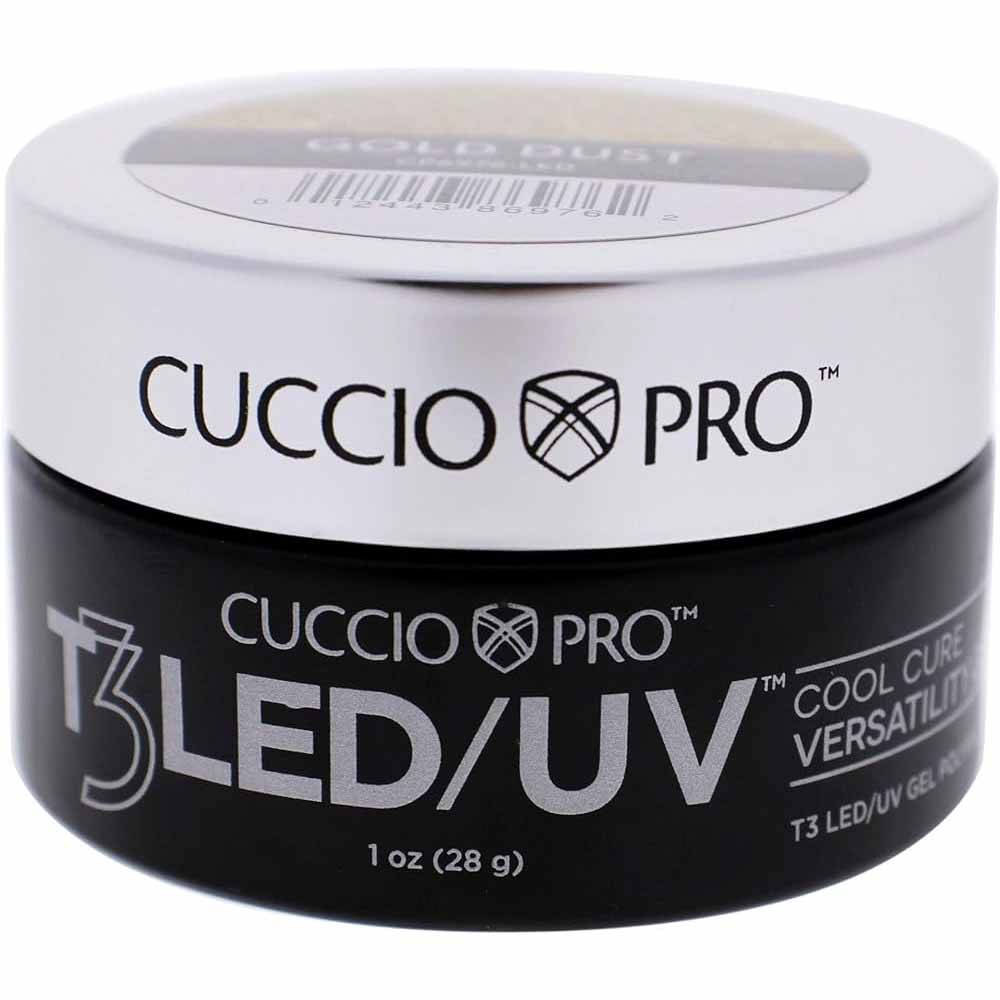 T3-Led / Uv Versatility Gold Dust Nail Gel by Cuccio Pro…