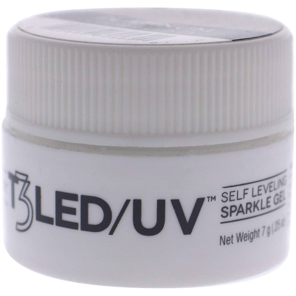 T3 Self Leveling Sparkle Gel Platinum Nail Gel by Cuccio…