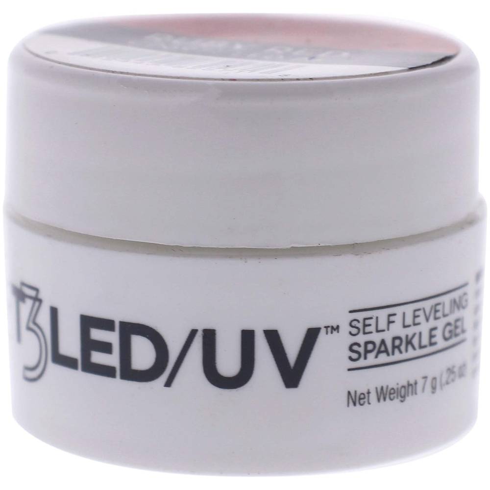 T3 Self Leveling Sparkle Gel Ruby Red Nail Gel by Cuccio…