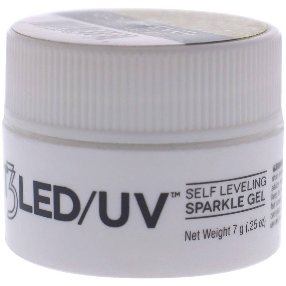 T3 Self Leveling Sparkle Gel Gold Fever Nail Gel by Cucci…