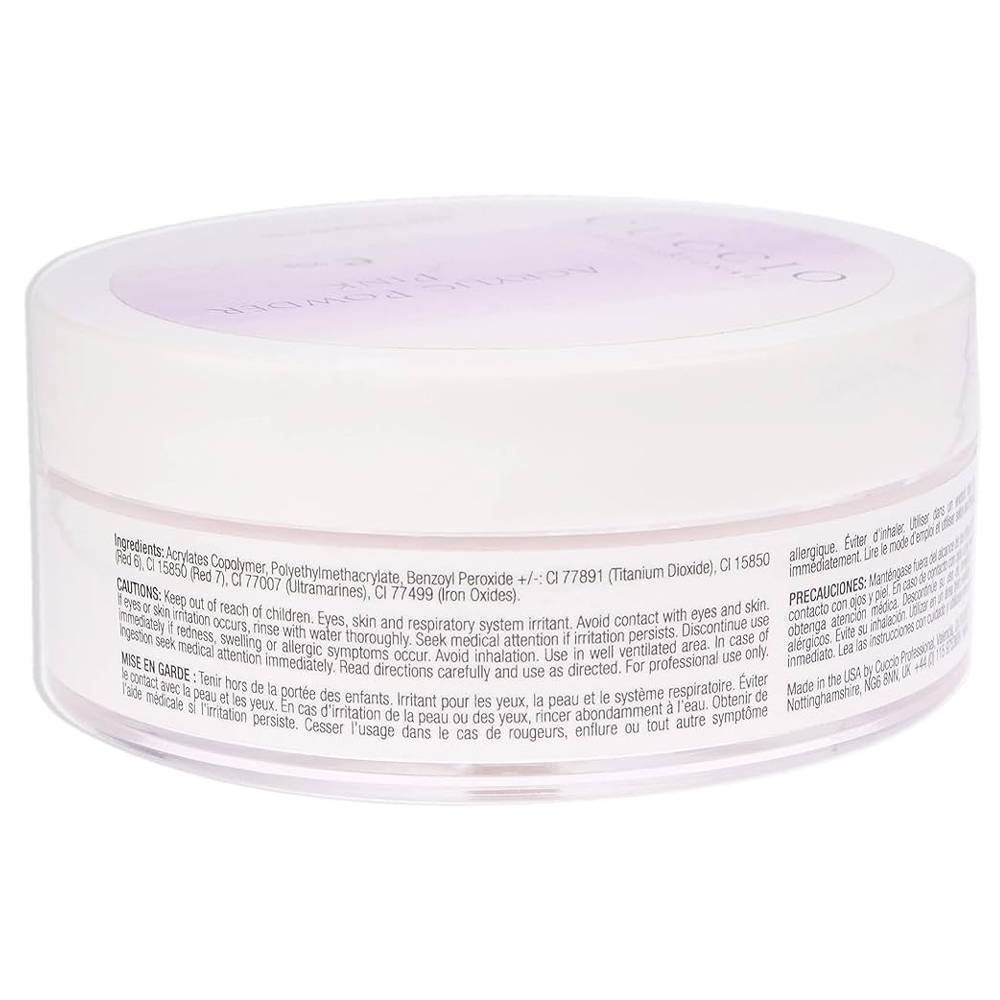 Pink Acrylic Powder by Cuccio Pro 3.2 oz | UAE