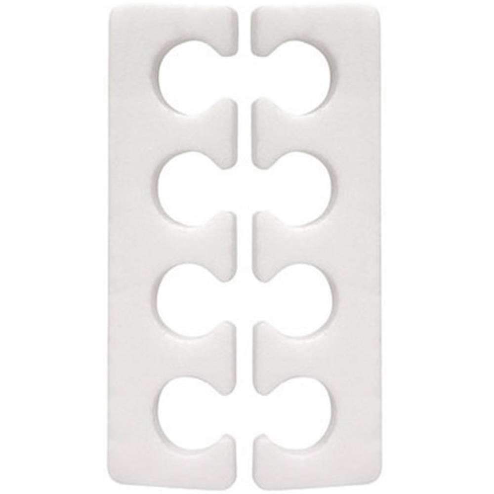 White Toe Separators 12Packets by Cuccio Pro | UAE
