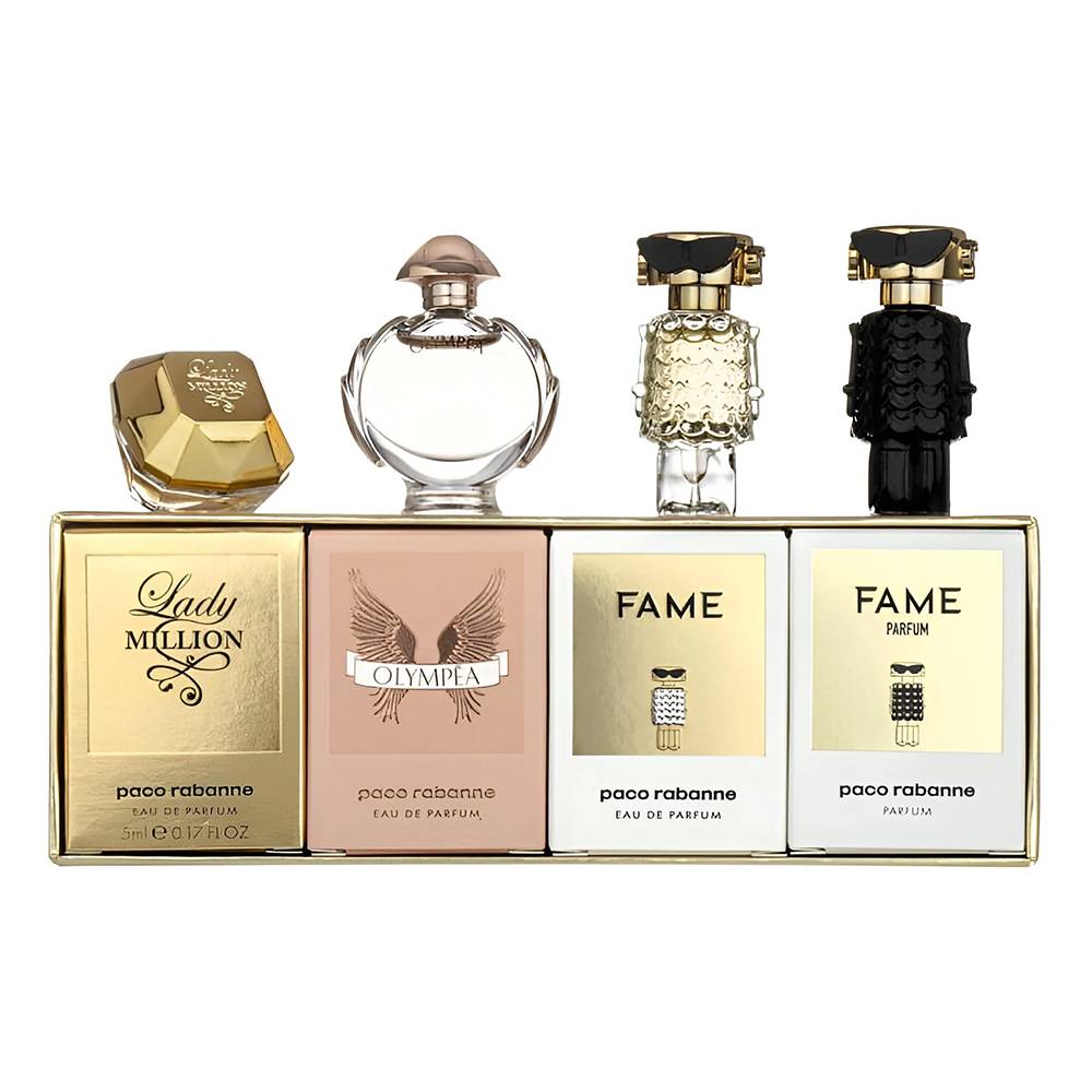 Paco Rabanne For Women Mini (Lady Million + Olympea + Fam…