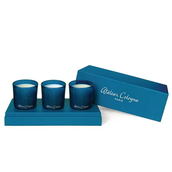 Candles Trio (2 X Orange Toscana + 1 X Bois Montmartre) b…