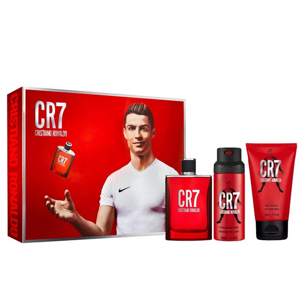 CR7 + جل استحمام + بخاخ للجسم