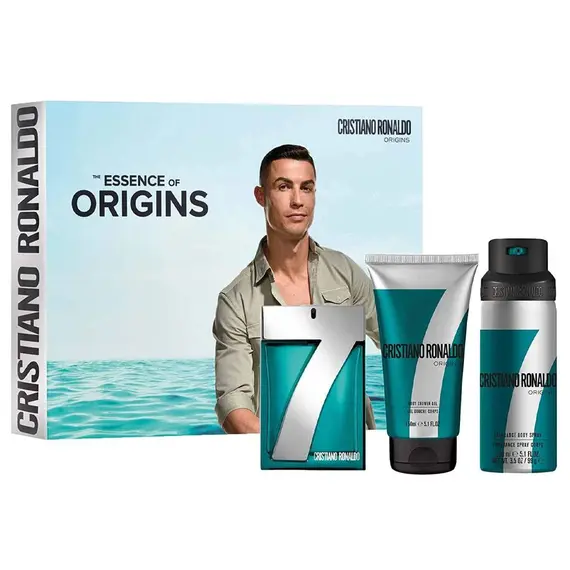 CR7 وريجينس + جل استحمام + بخاخ للجسم