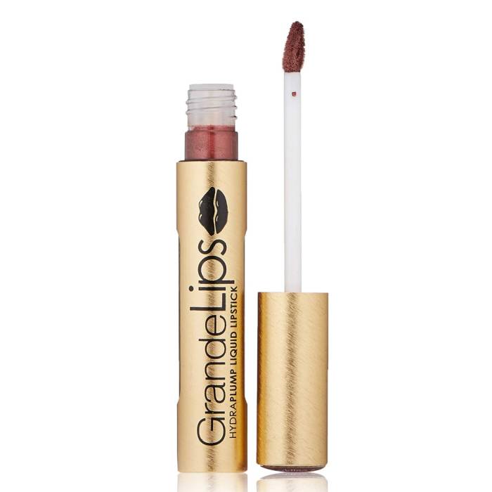 Grandelips Plumping Metallic Semi Matte Rose Blush Liquid…