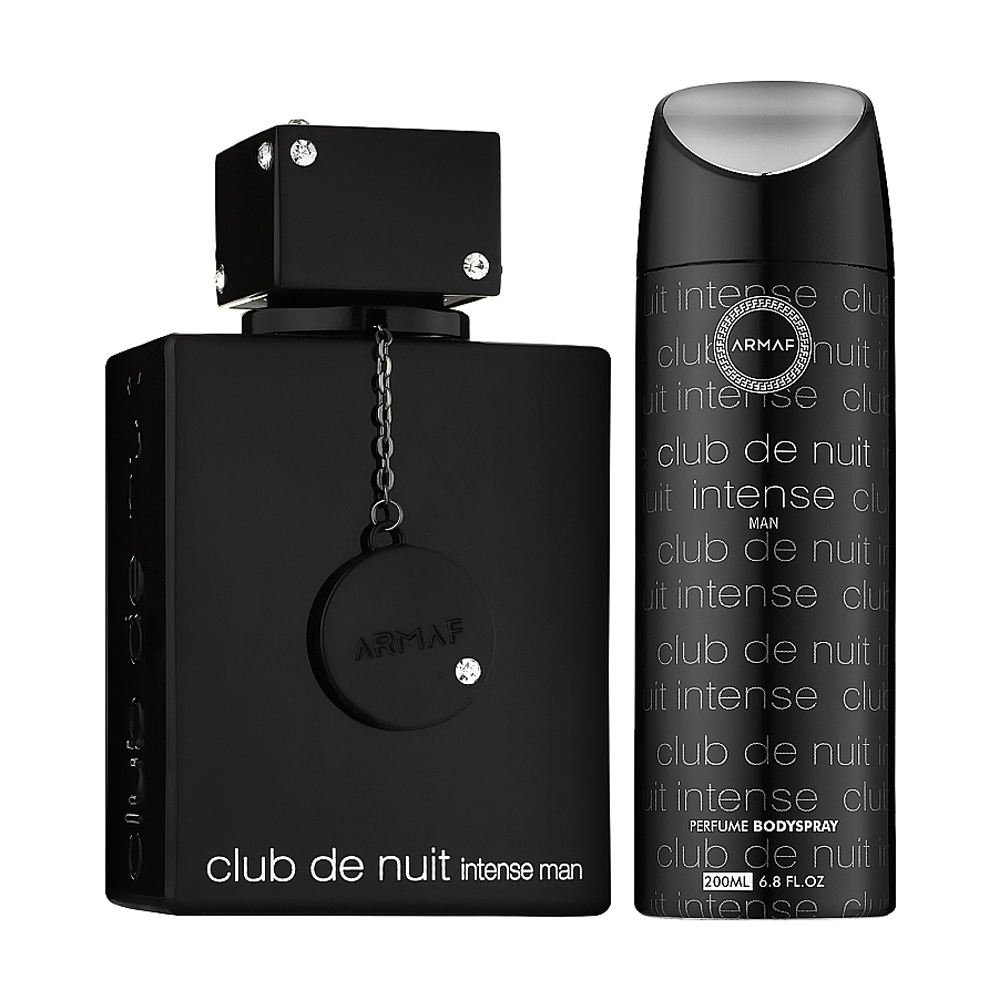كلوب دي نوي إنتنس مان + بخاخ للجسم من Armaf Eau de Parfum…