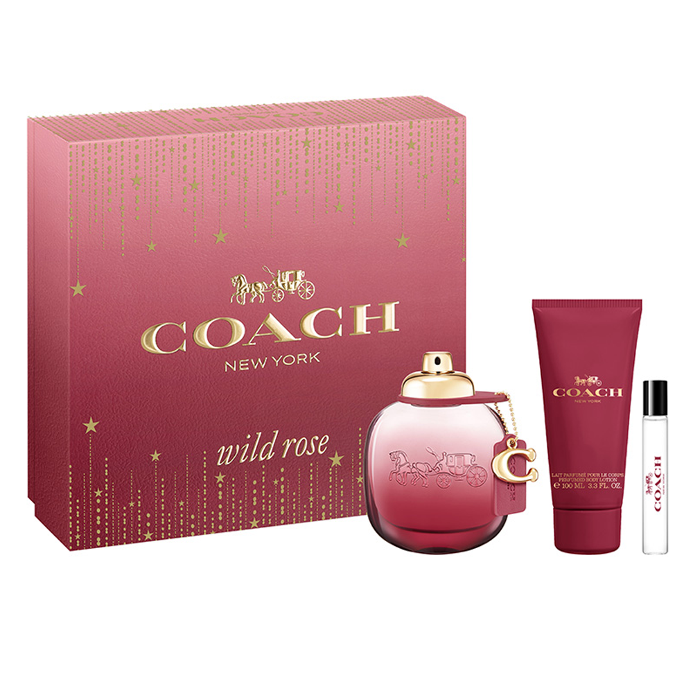 Wild Rose + body lotion by Coach Eau de Parfum 90 ml | UAE
