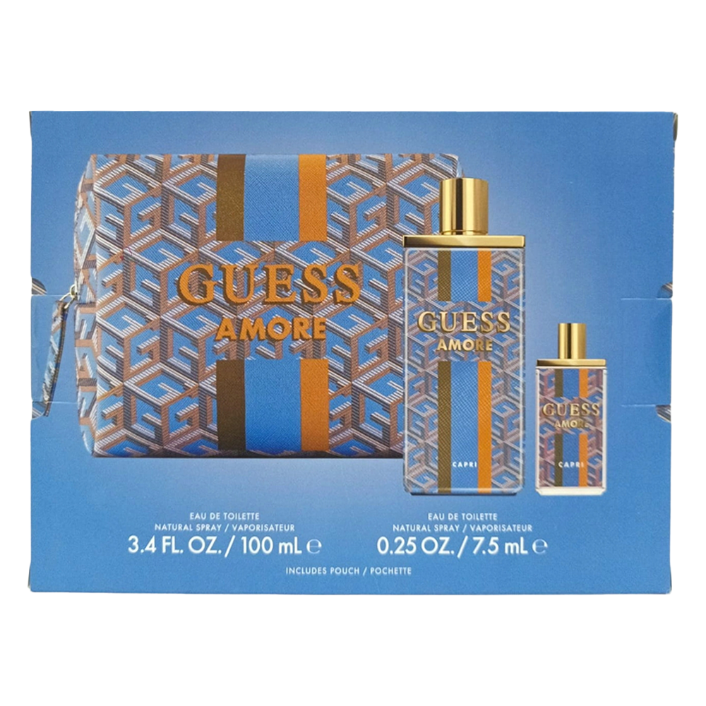 Amore Capri + Pouch by Guess Eau de Toilette 100 ml | UAE