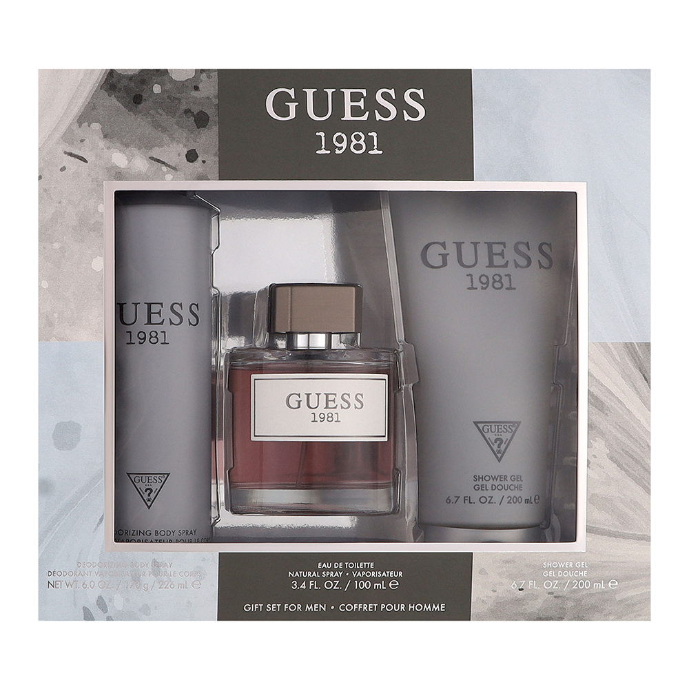 1981 + shower gel + Body Spray by Guess Eau de Toilette 1…