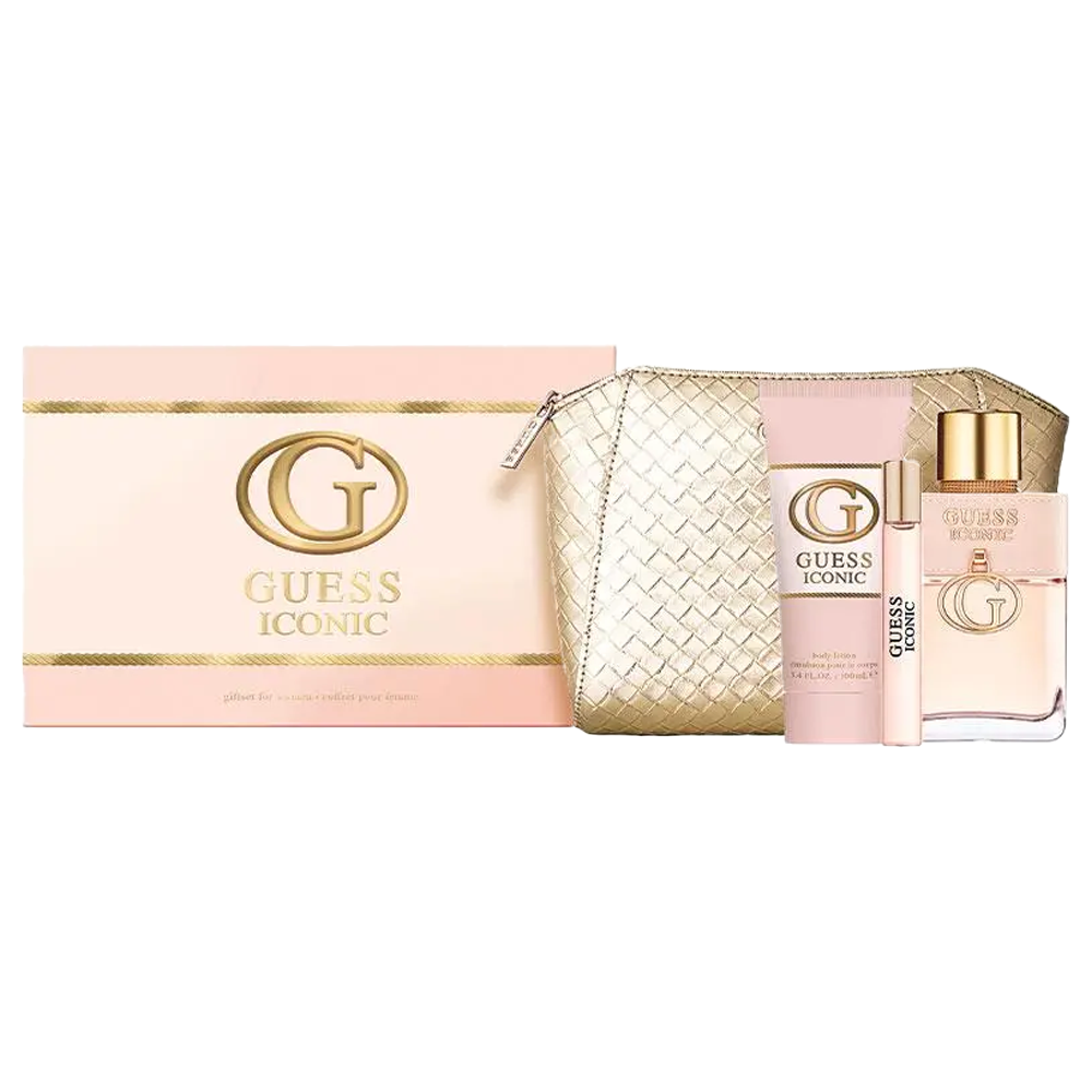 Guess آيكونيك + لوشن للجسم + حقيبة صغيرة 100 ml | Brands…