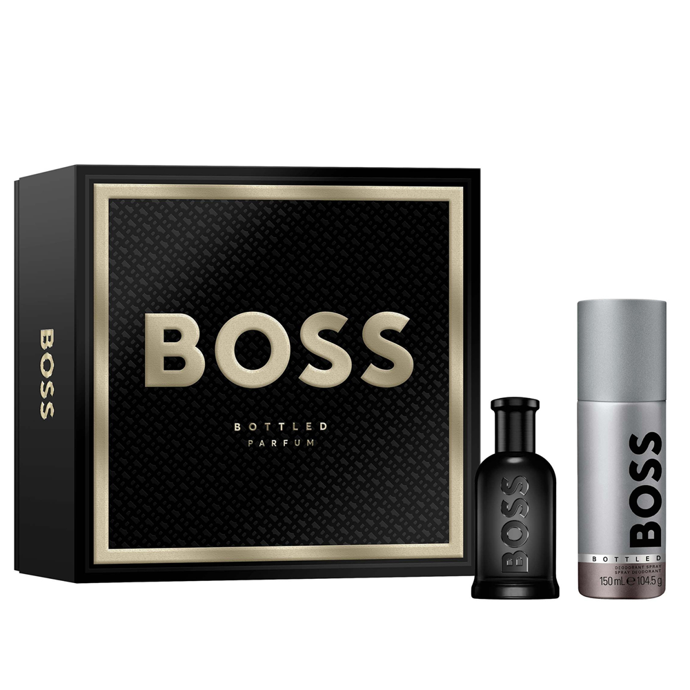 Boss Bottled + Deo Spray by Hugo Boss Parfum 50 ml | UAE