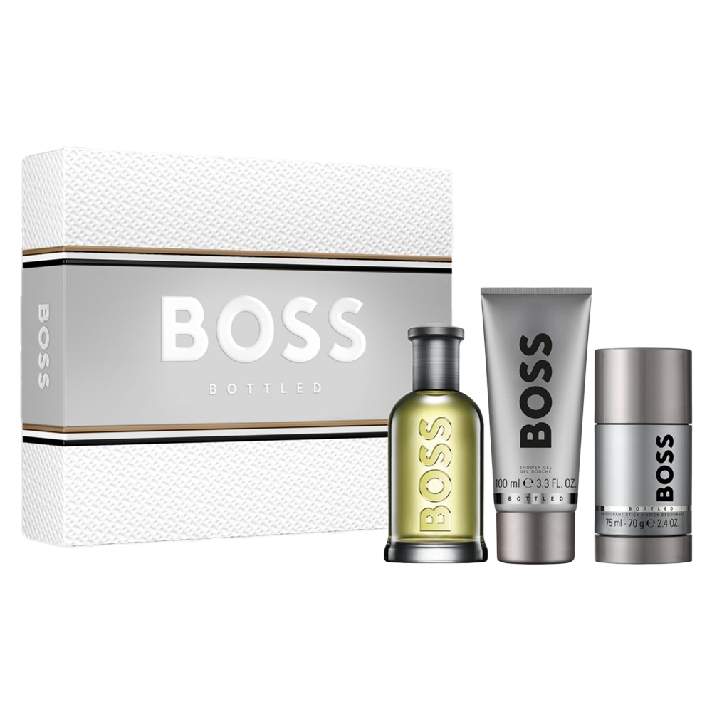 Boss Bottled + Shower Gel + Deo Stick by Hugo Boss Eau de…