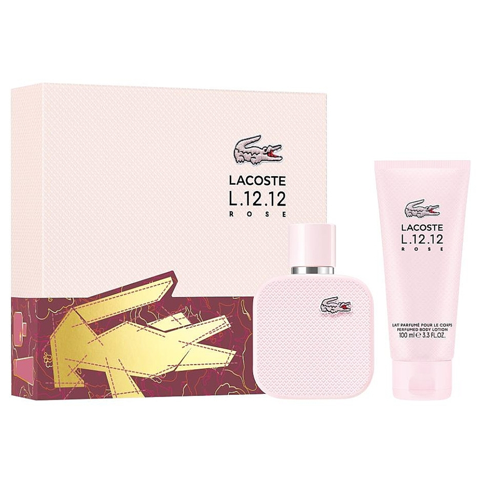 L.12.12 روز + لوشن للجسم من Lacoste Eau de Parfum 50 ml…